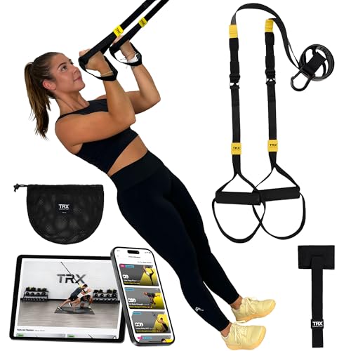 DOMYOS Suspension Trainer, At Home, Portable Gym Workout, For Strength Training, Full Body Exercise Equipment