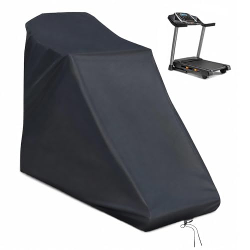 DOMYOS Treadmill Cover for Domyos RUN500 2022-pr, Water-Resistant Exercise Equipment Cover for Indoor & Outdoor Use, Dust-Resistant Protection for Running Machine